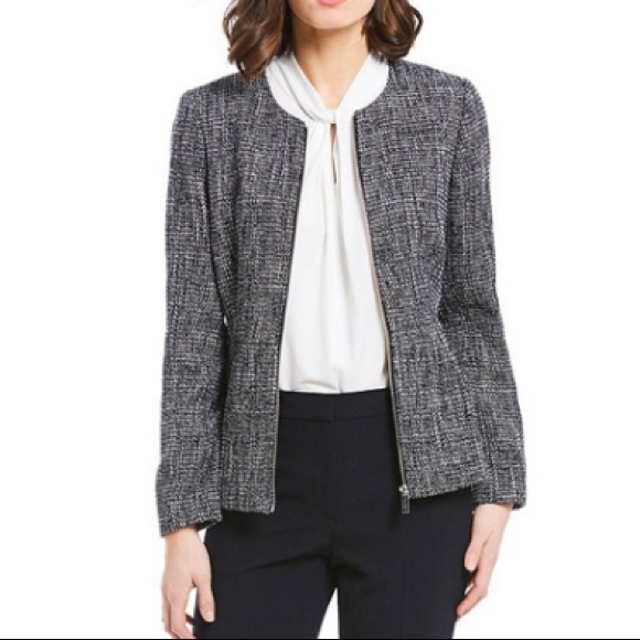 Donna Karan Jackets & Blazers - Donna Karan Tweed Jacket
